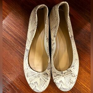 VIONIC “CALLISTO” Snake Print Ballet Flat Size 8.5